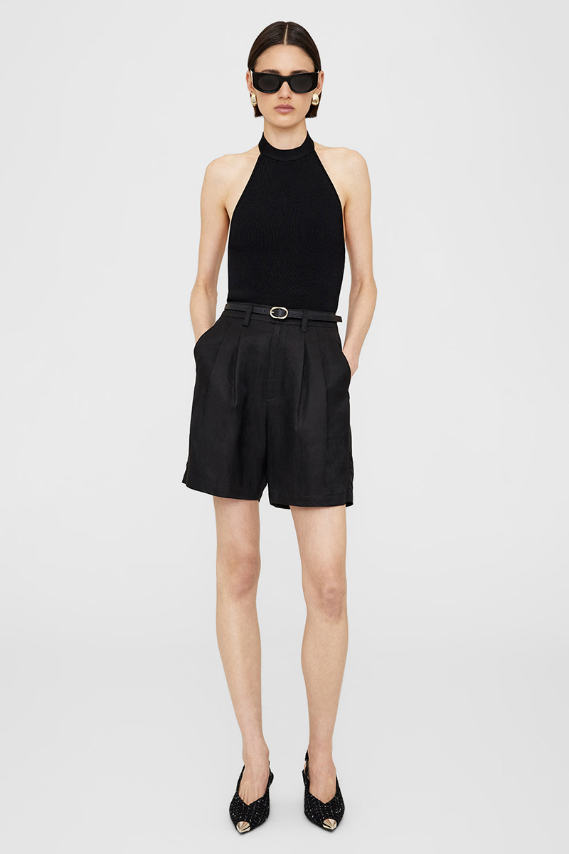 Dames top zwart
