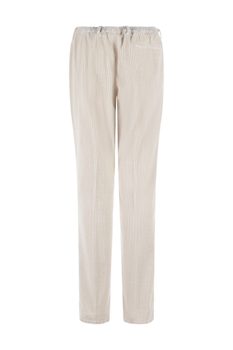 Heren broek ecru