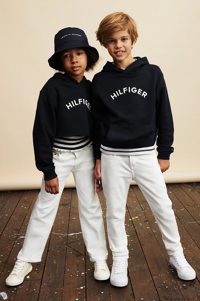 Jongens jeans wit