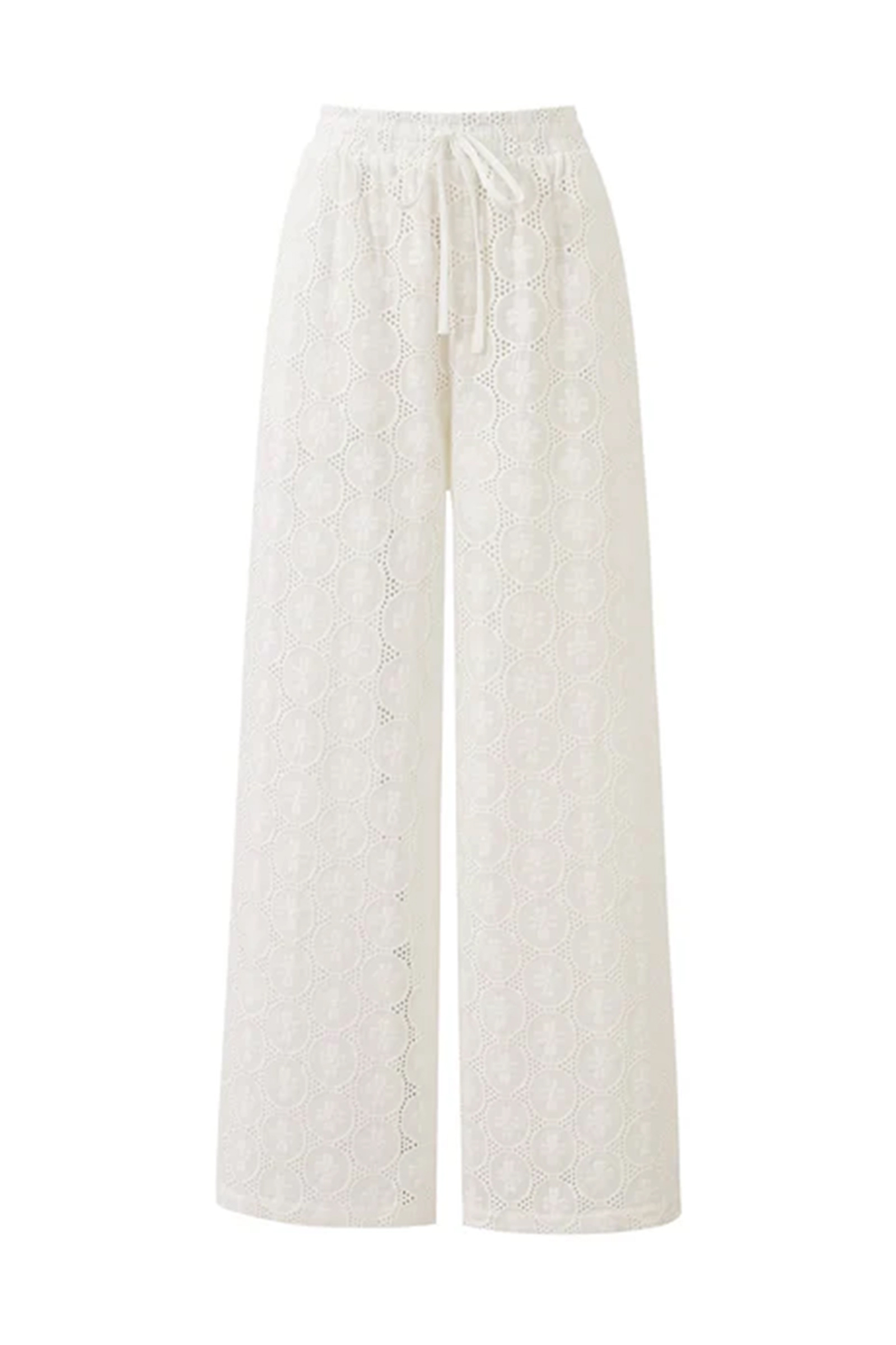 Dames broek wit