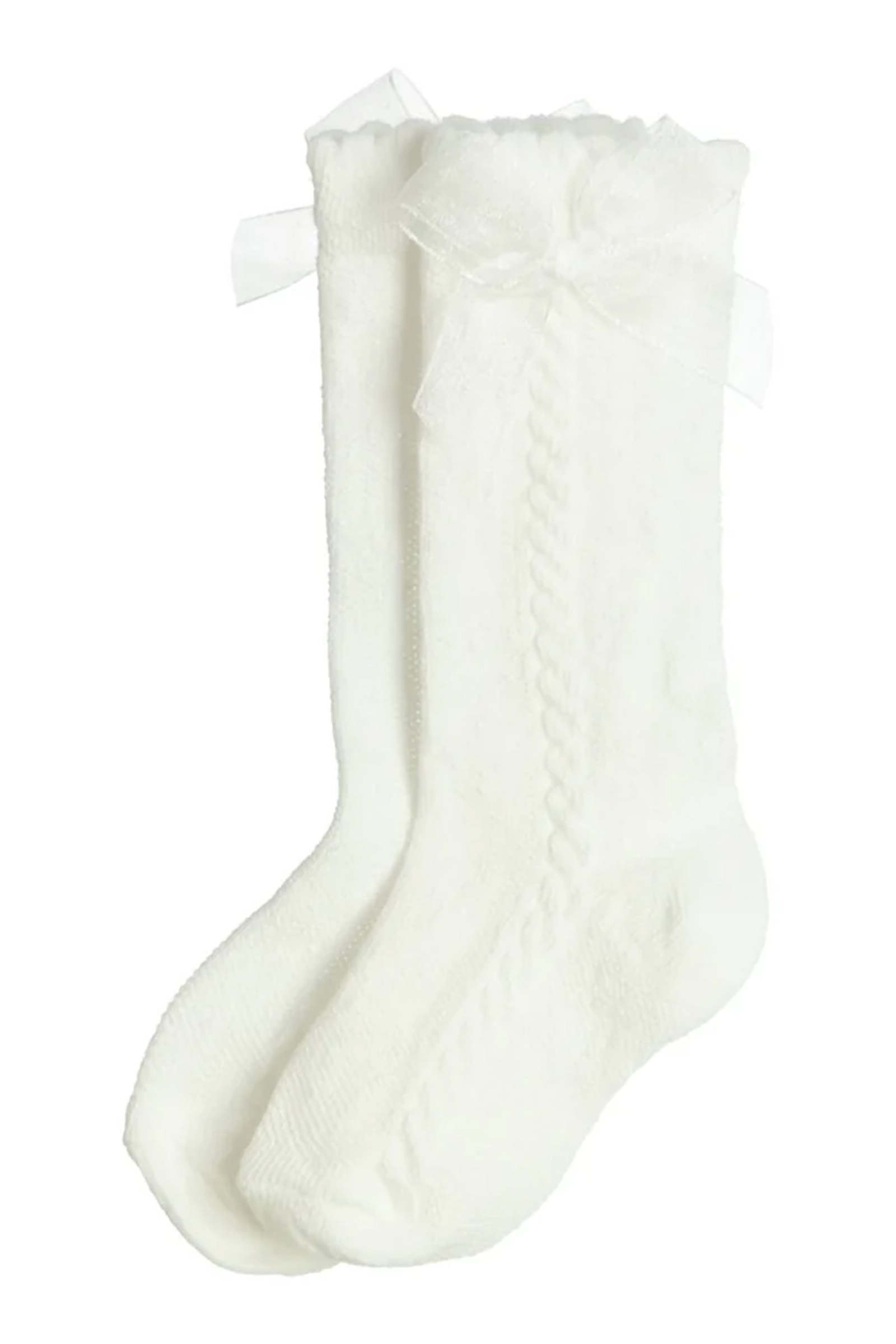 Baby sok ecru
