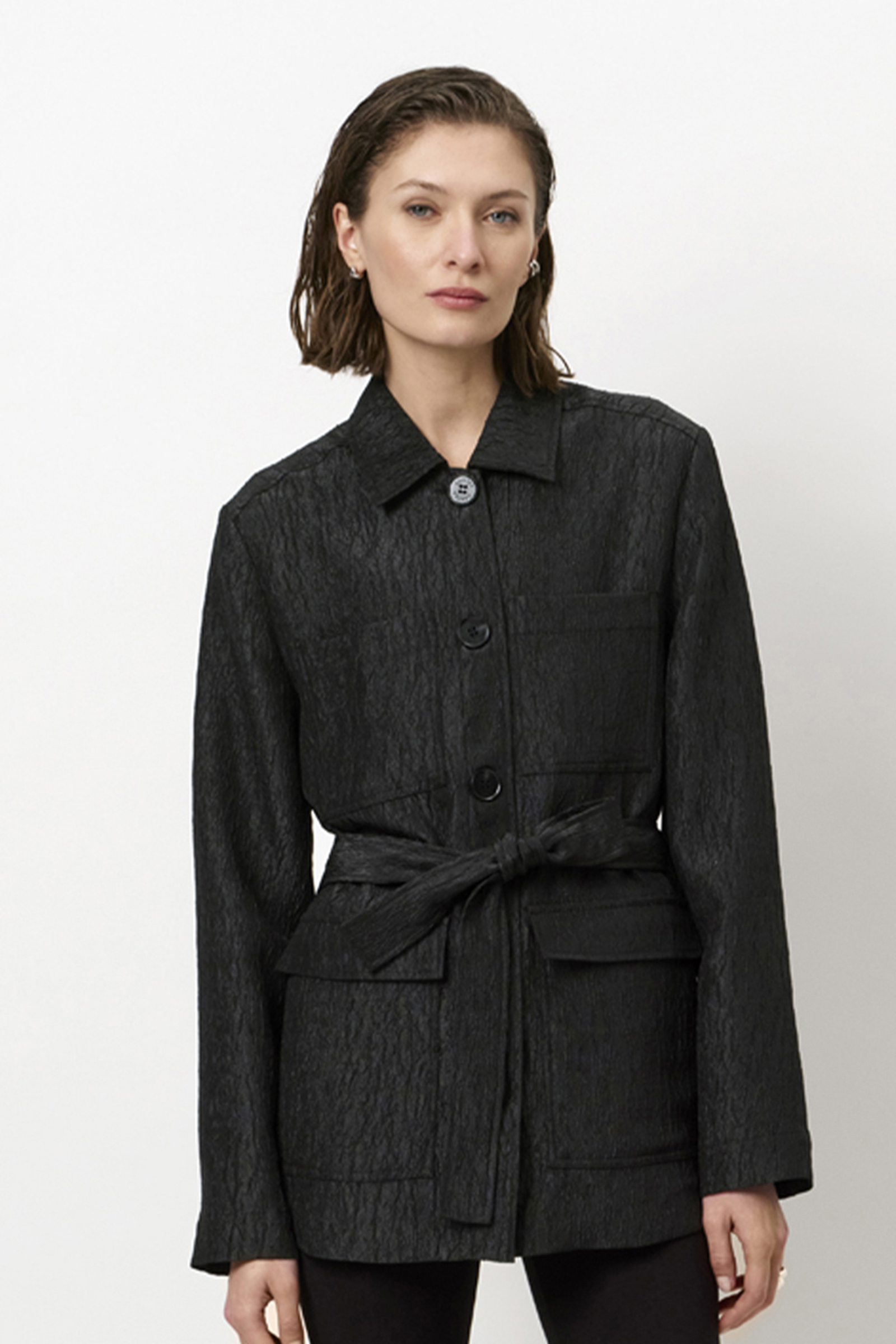 Dames blazer zwart