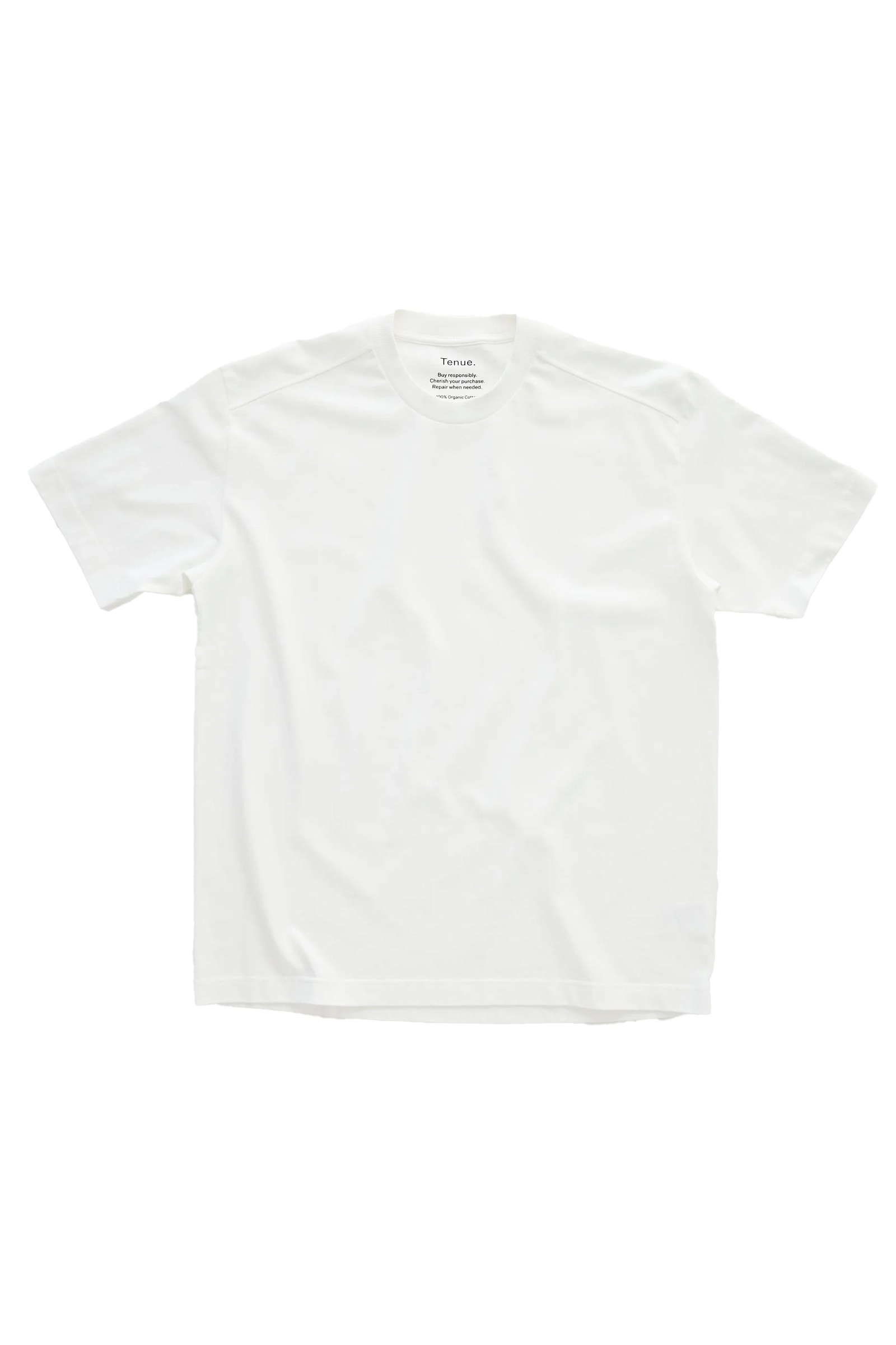 Heren t-shirt kortemouw wit