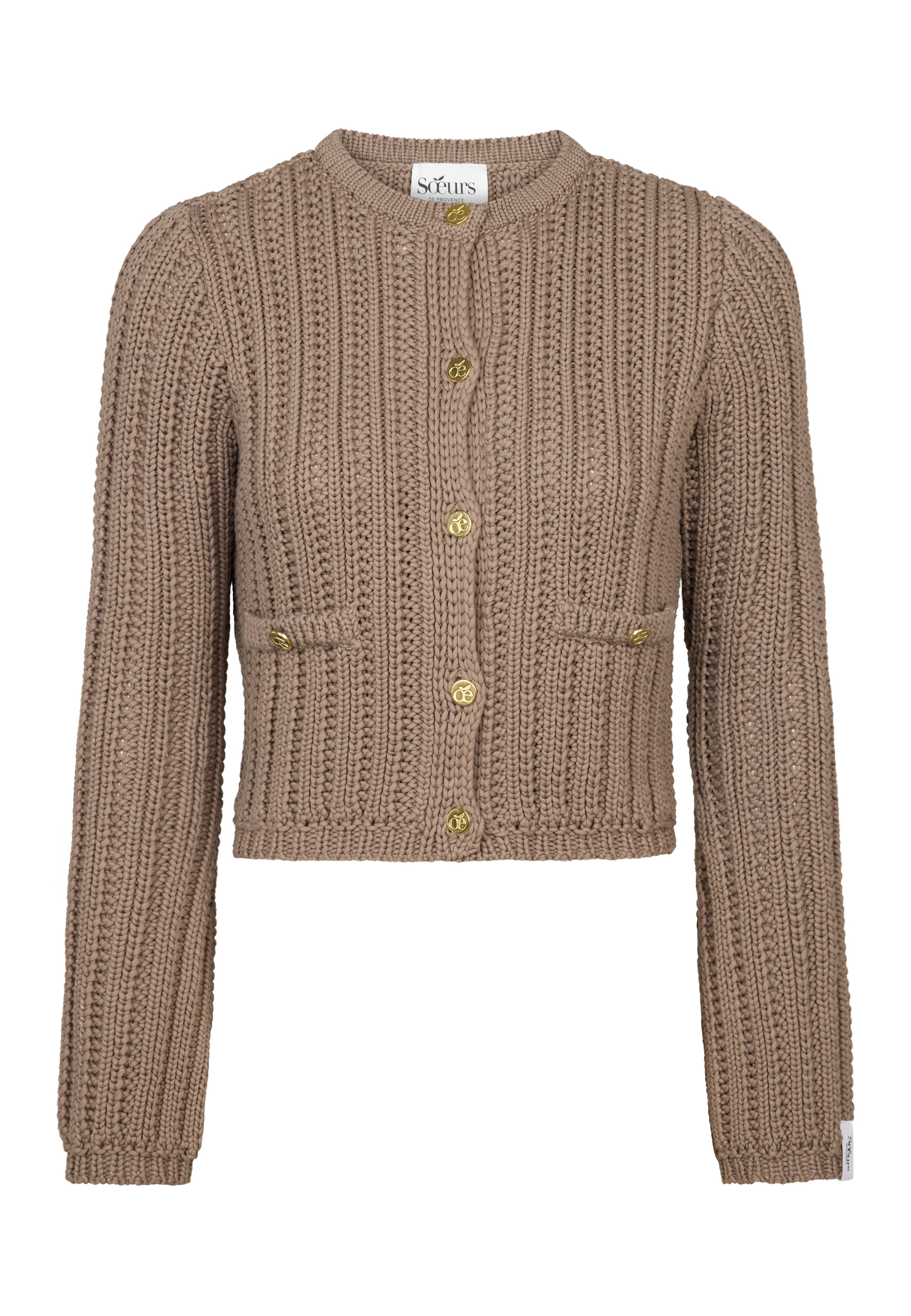 Merle Cardigan Taupe