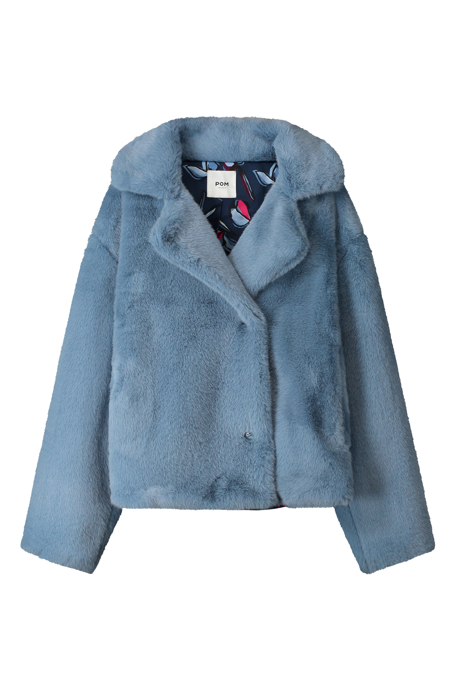 Dames jas blauw