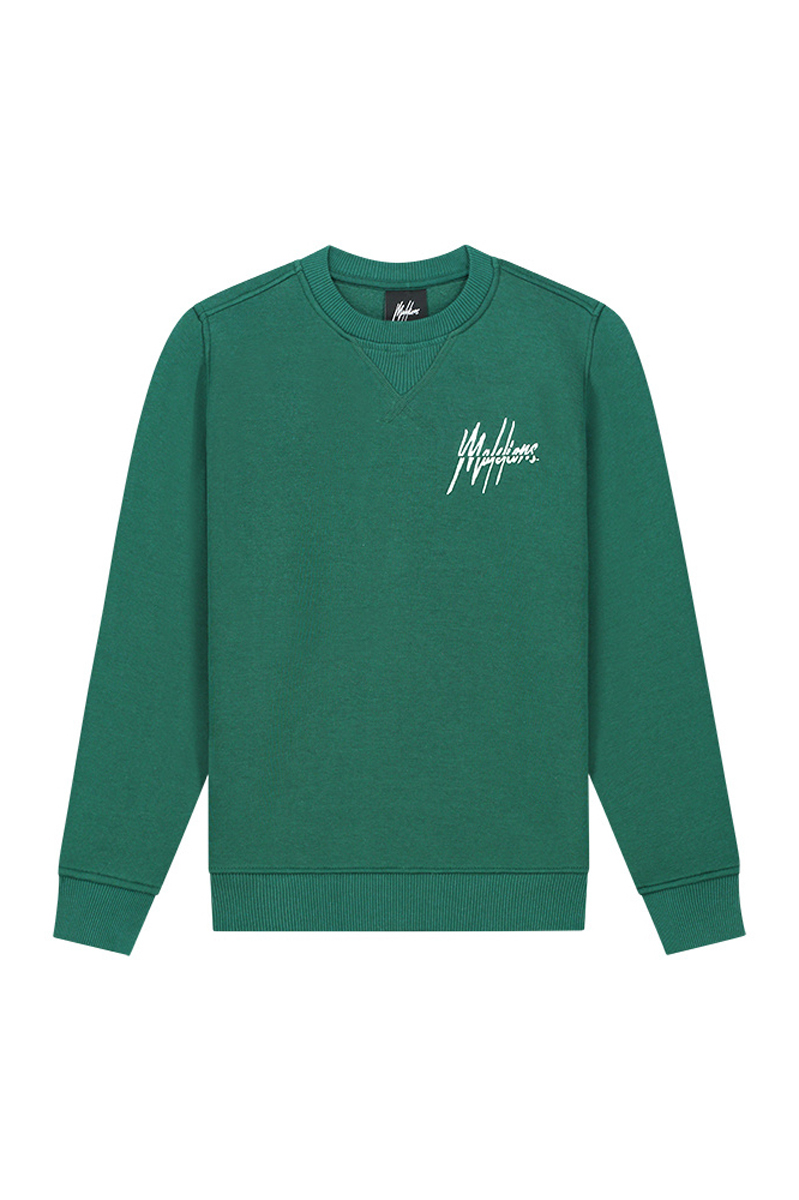 Malelions Junior split sweater Groen-1 1