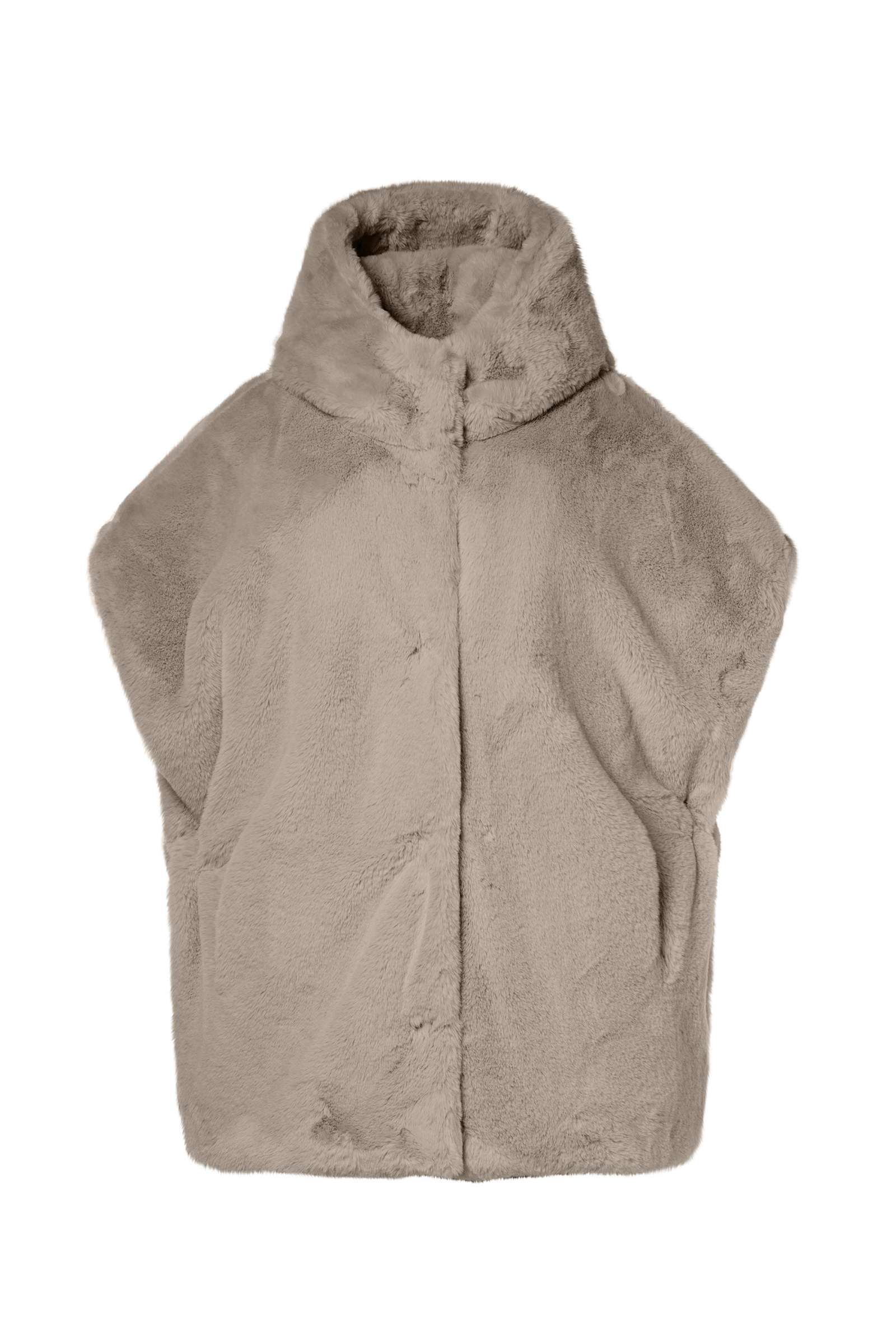 Dames bodywarmer bruin