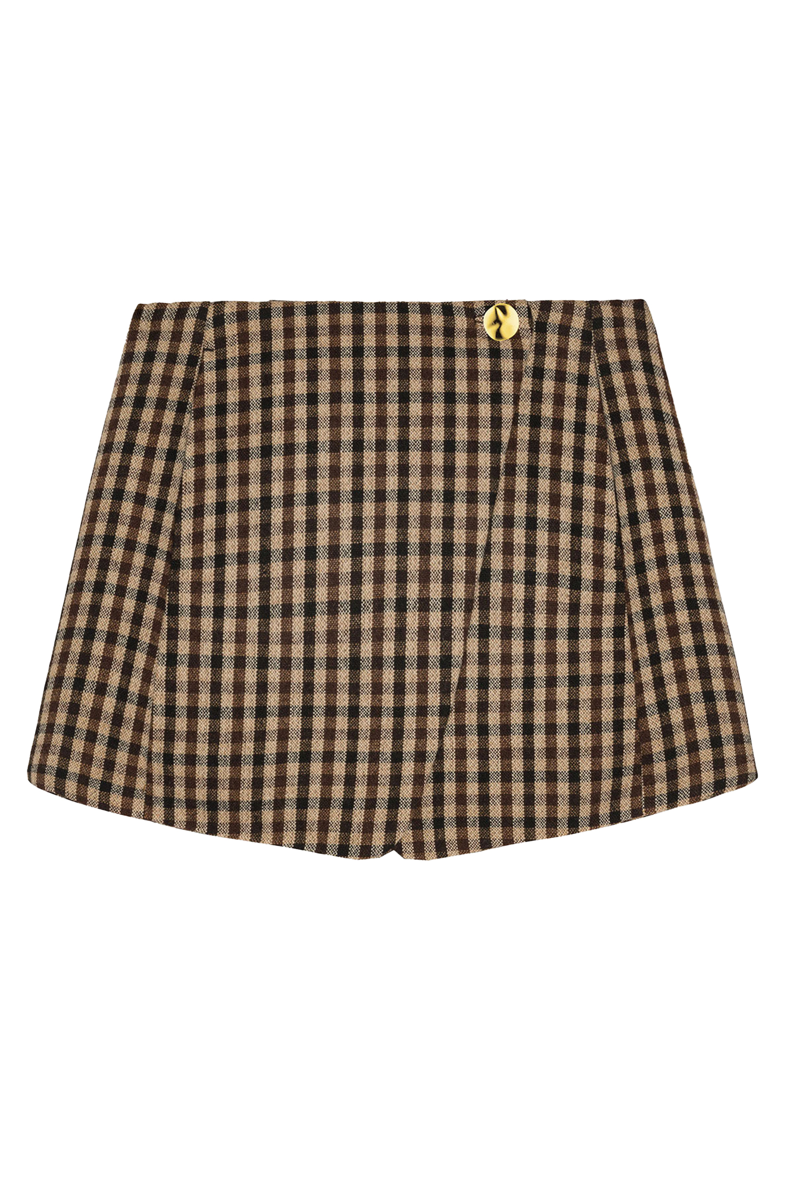 Dames rok bruin