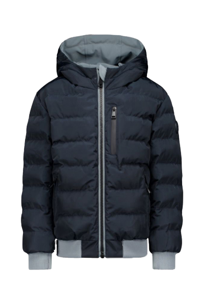 Jongens jas blauw