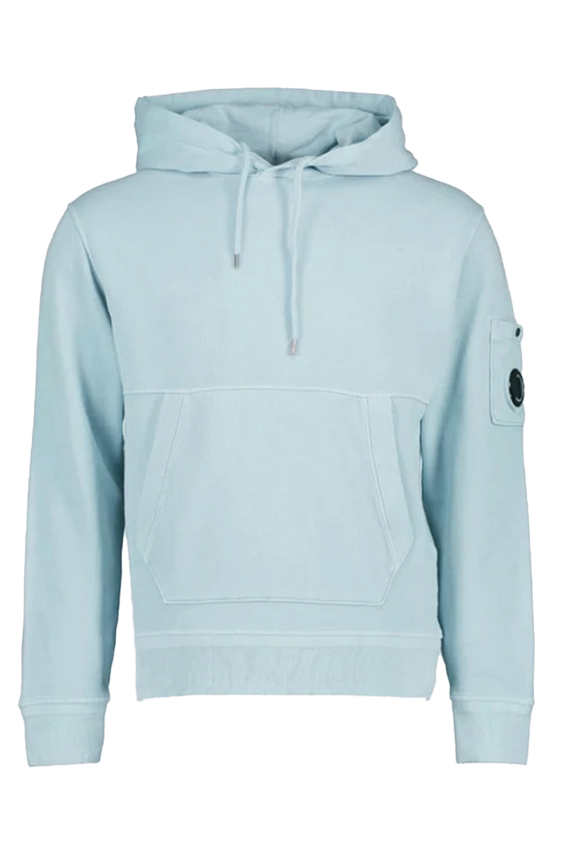 C.P. Company basic fleece hoodie Blauw-2 1