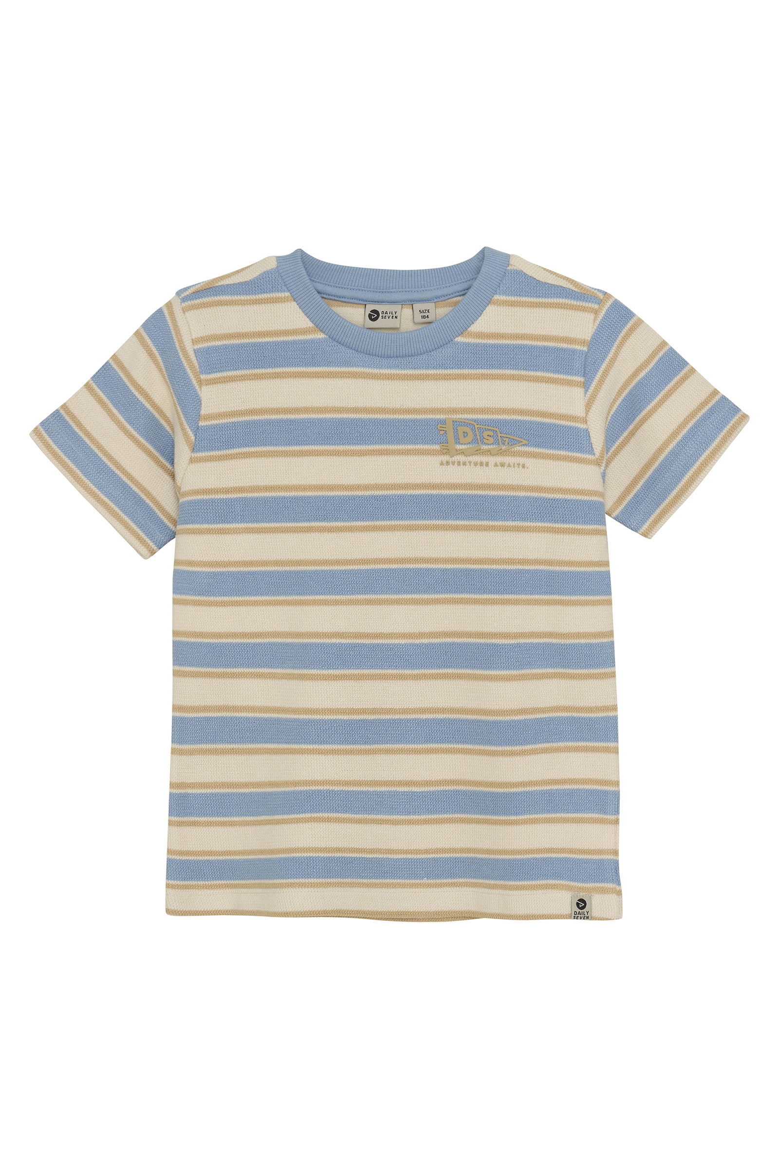 Jongens t-shirt korte mouw blauw