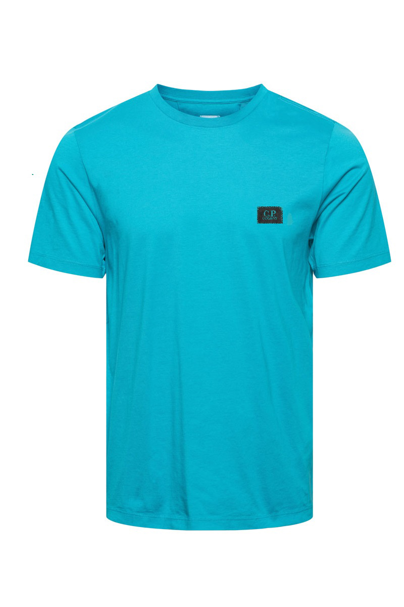 C.P. Company jersey logo tshirt Blauw-2 1