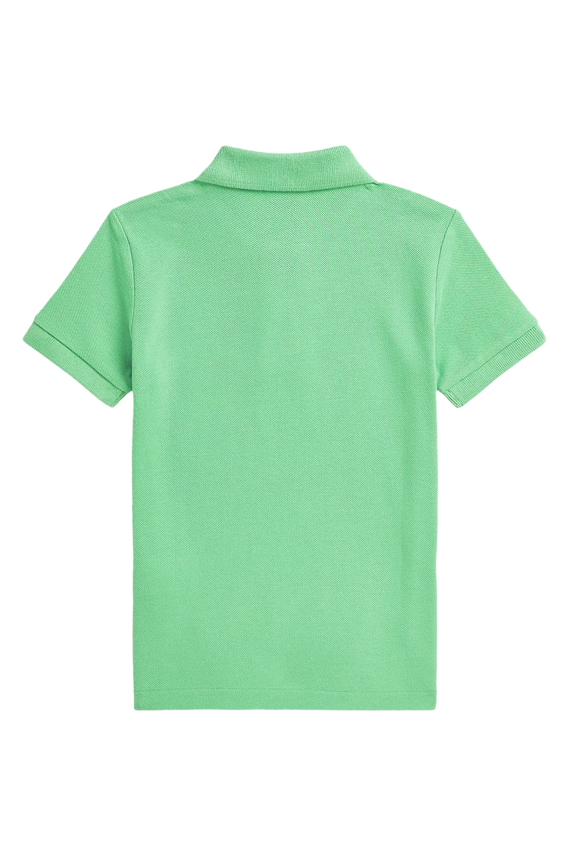 Jongens polo korte mouw groen