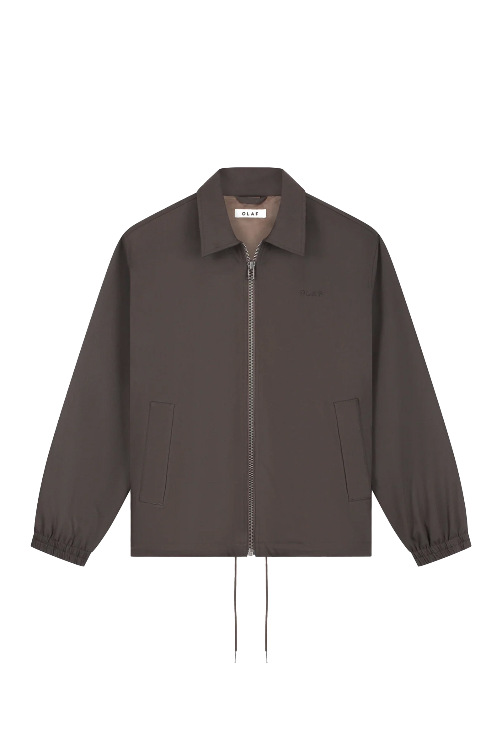 Heren overshirt bruin
