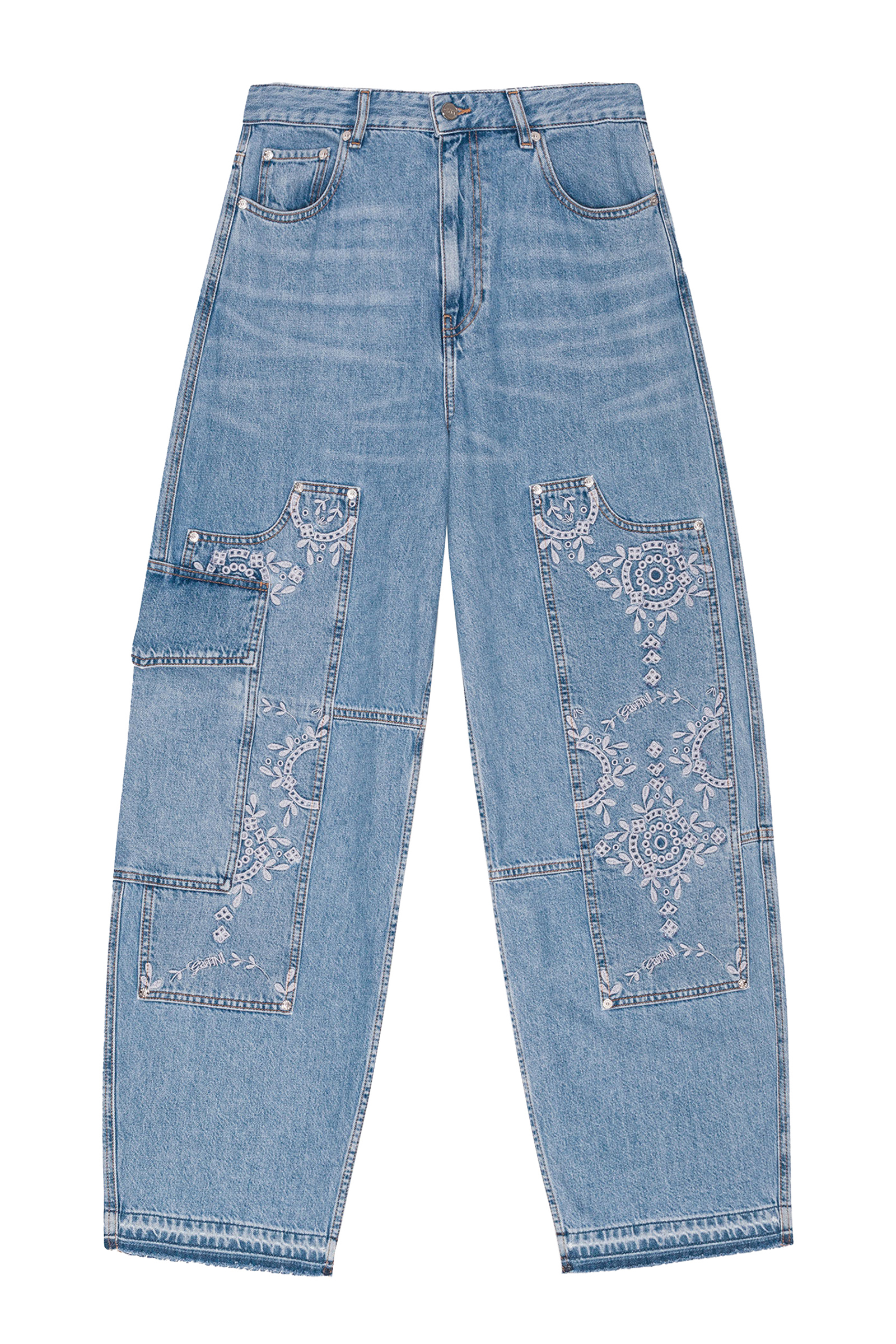 Dames jeans blauw