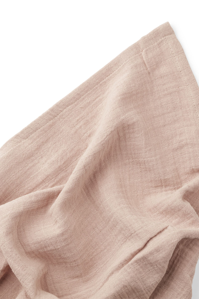 Liewood Ben muslin swaddle solid Rose-1 2