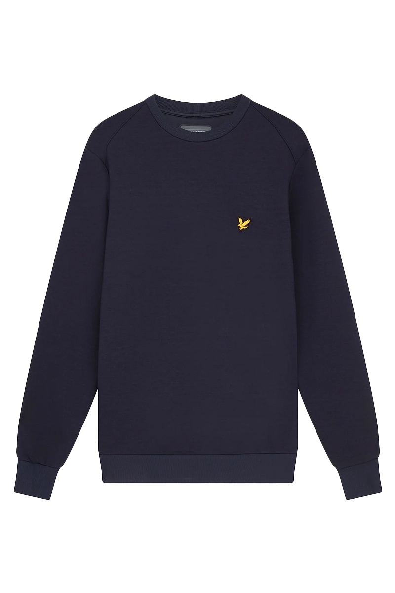 Lyle & Scott CREW NECK FLY FLEECE Blauw-1 1