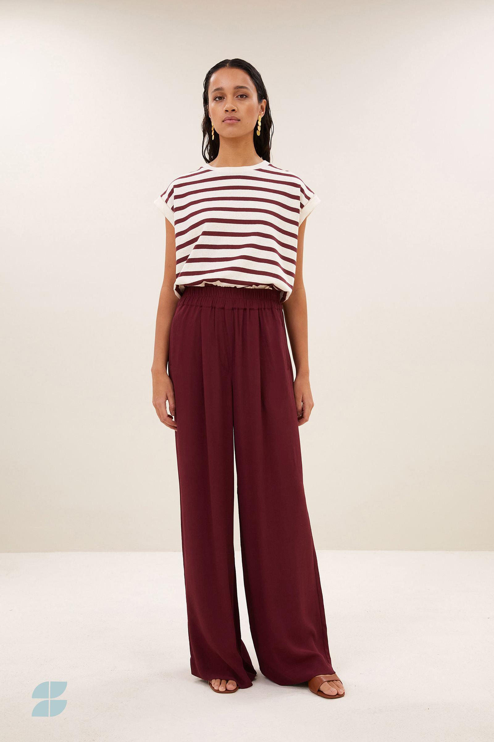 Dames broek rood