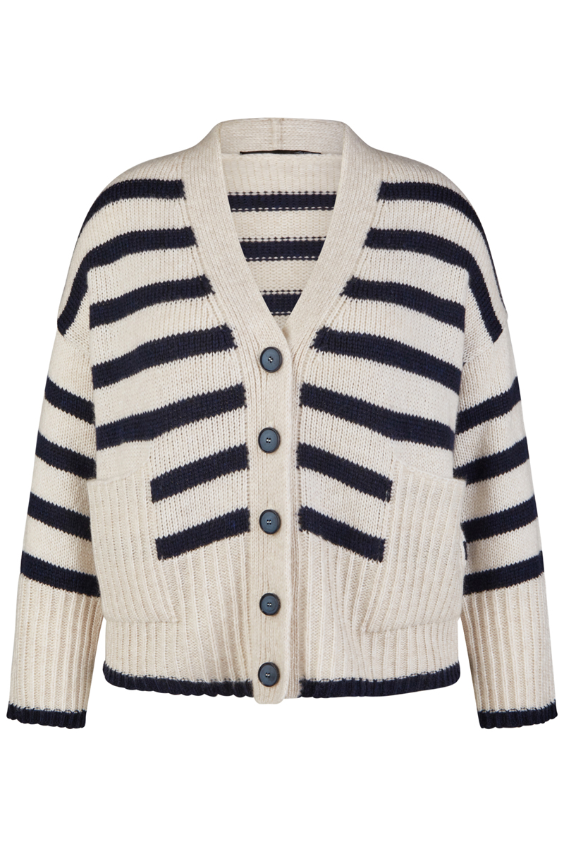 Dames vest ecru