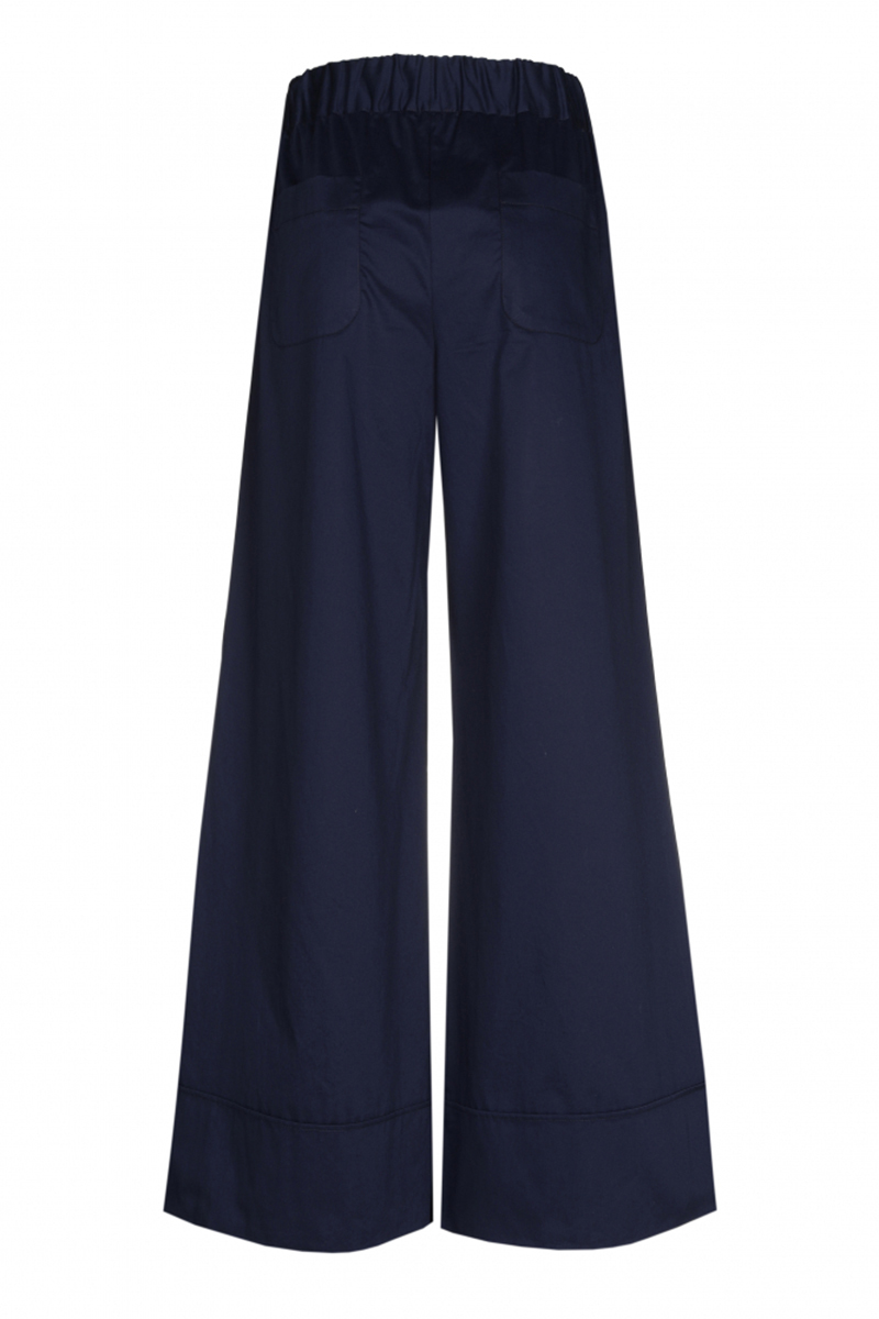 Dames broek blauw