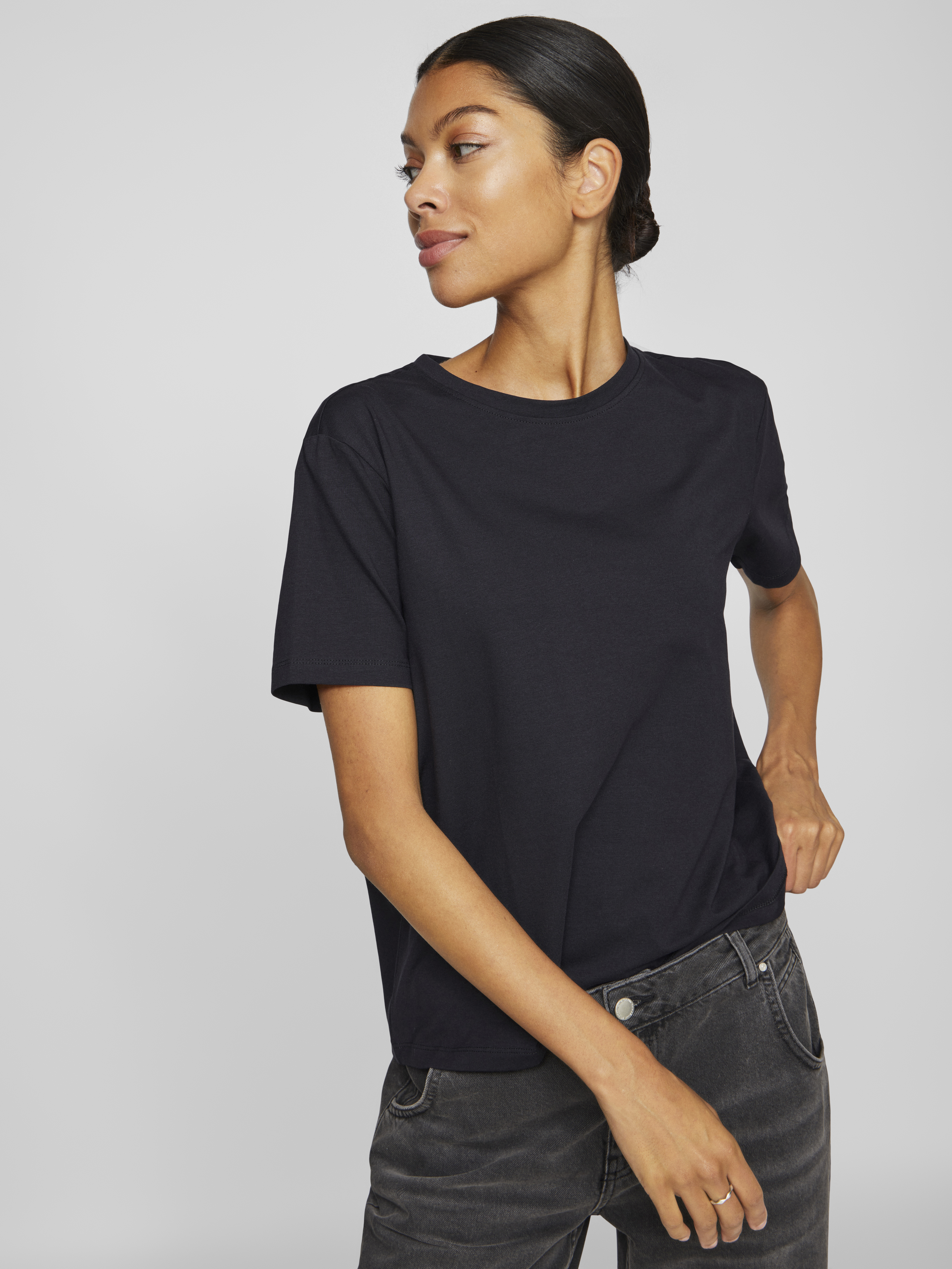 Vila VINORA S/S T-SHIRT - NOOS 295042-Black Beauty 4