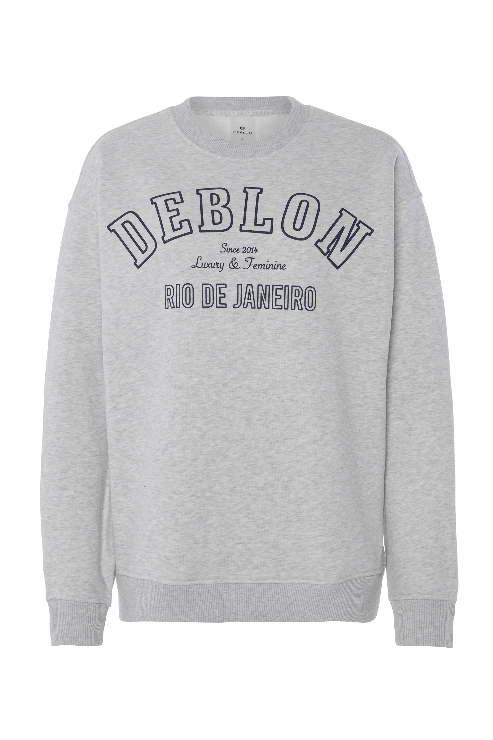 Casual dames sweater grijs