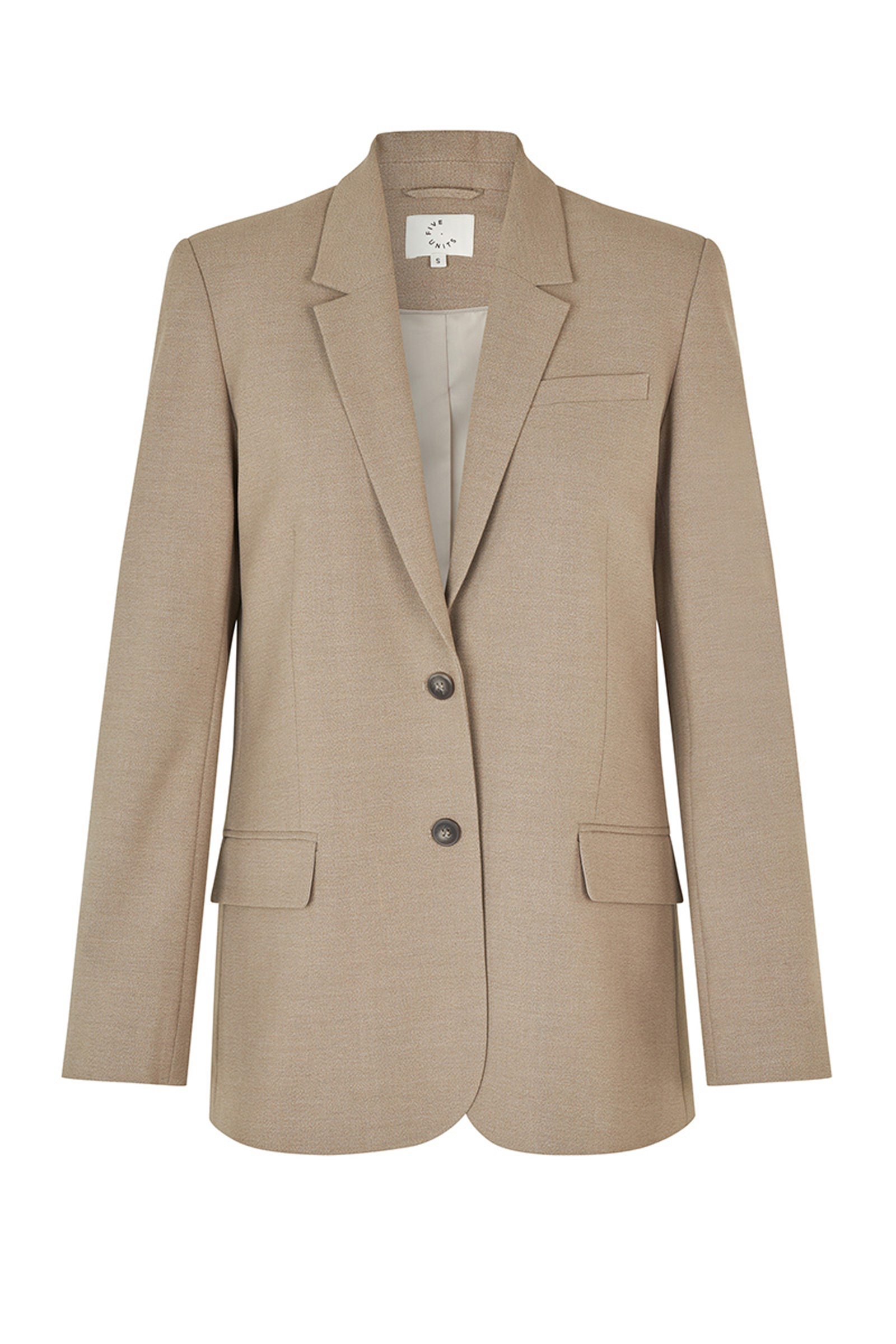 Dames blazer bruin
