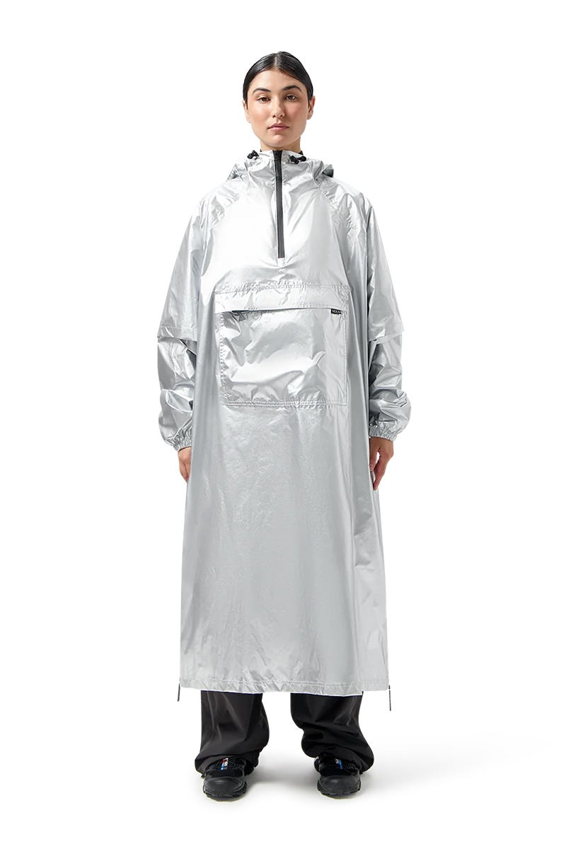 Dames jas zilver