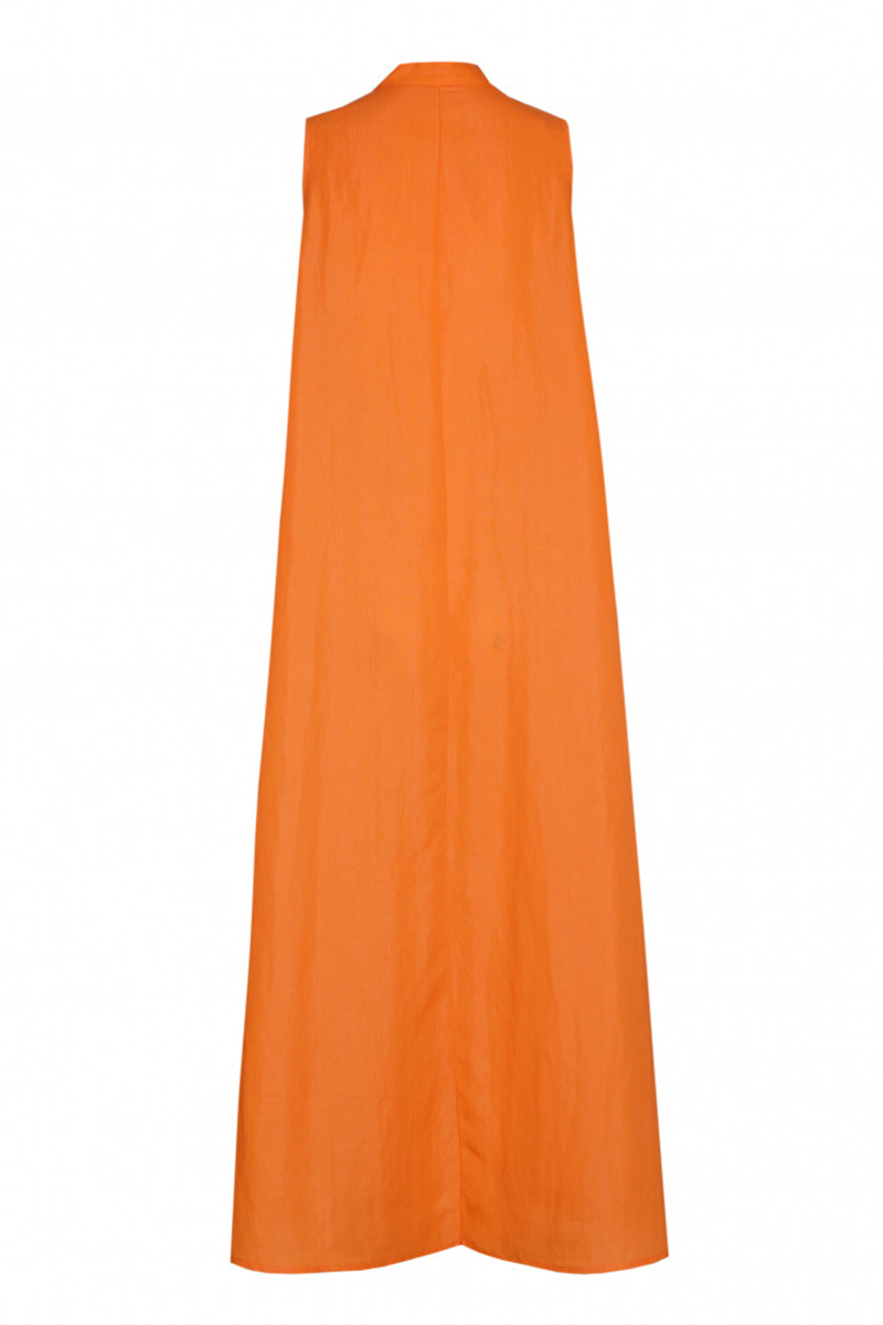 Dames jurk oranje