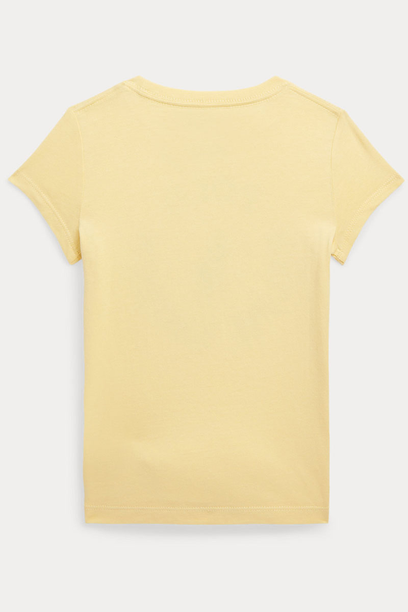 Polo Ralph Lauren ss graphic tknit shirts Geel-1 2