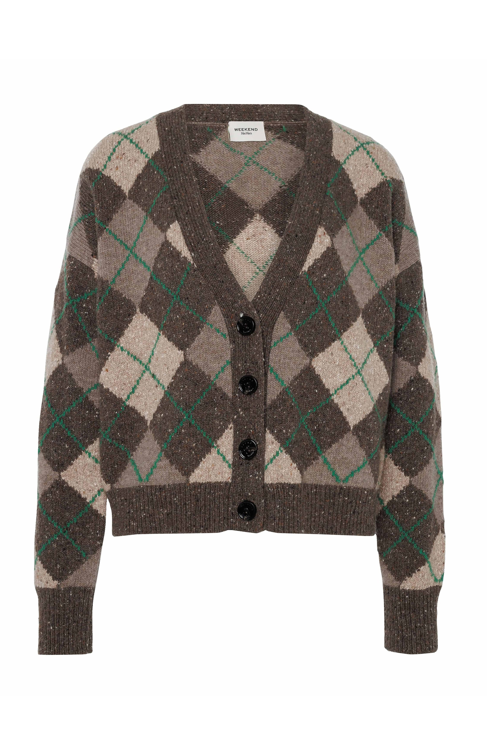 Dames vest bruin
