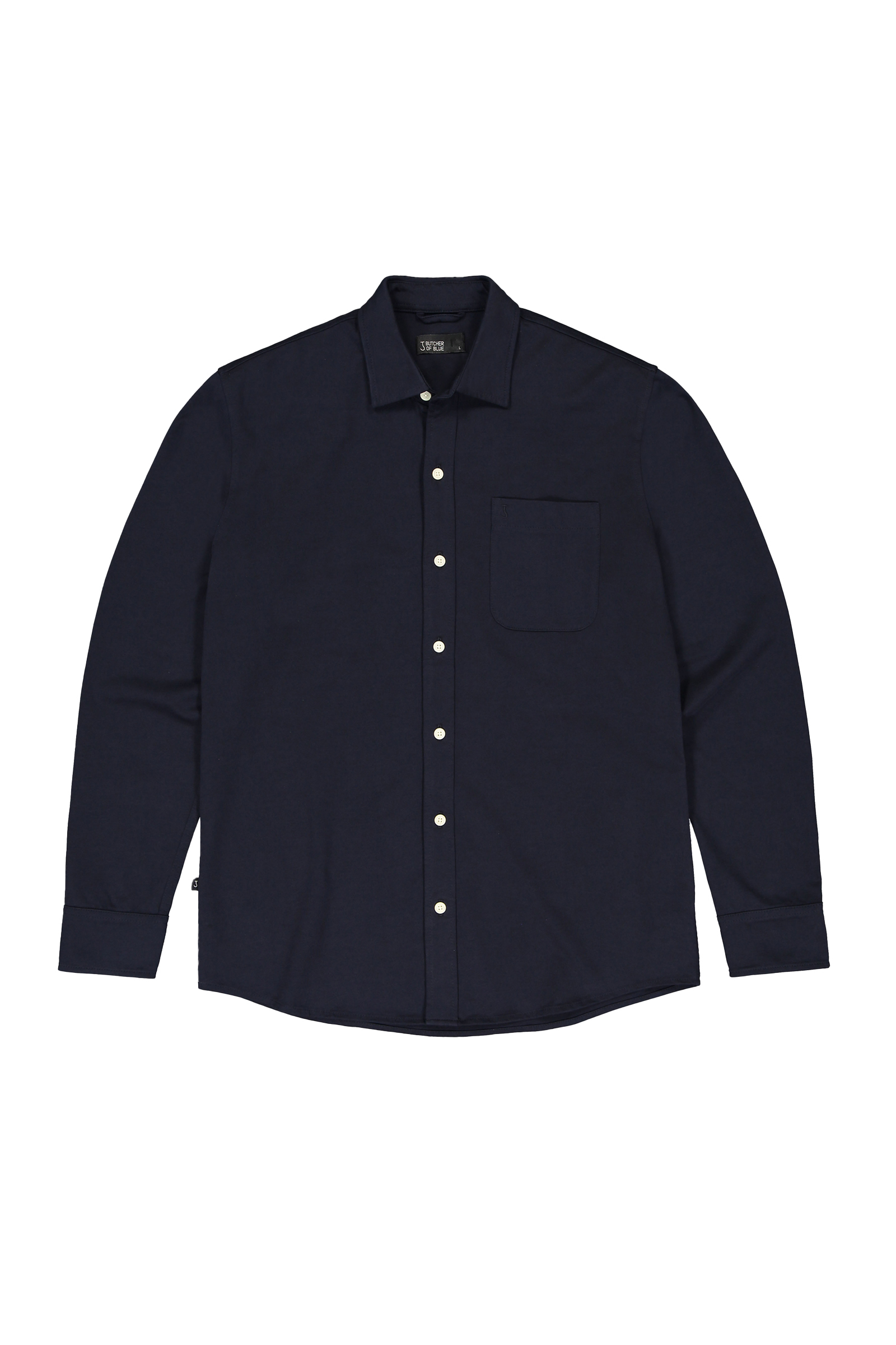 Butcher of Blue Aidan Jersey Shirt Blauw-1 1
