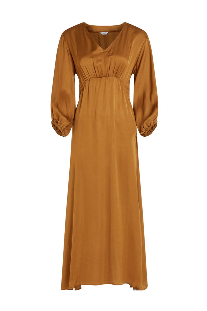 Penn&Ink N.Y. Dames jurk bruin/beige 1