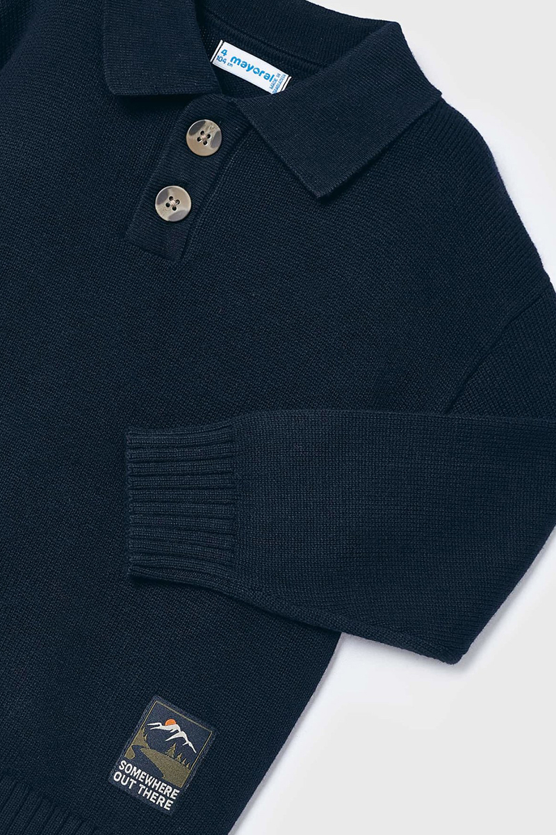 Mayoral polo sweater Blauw-1 2