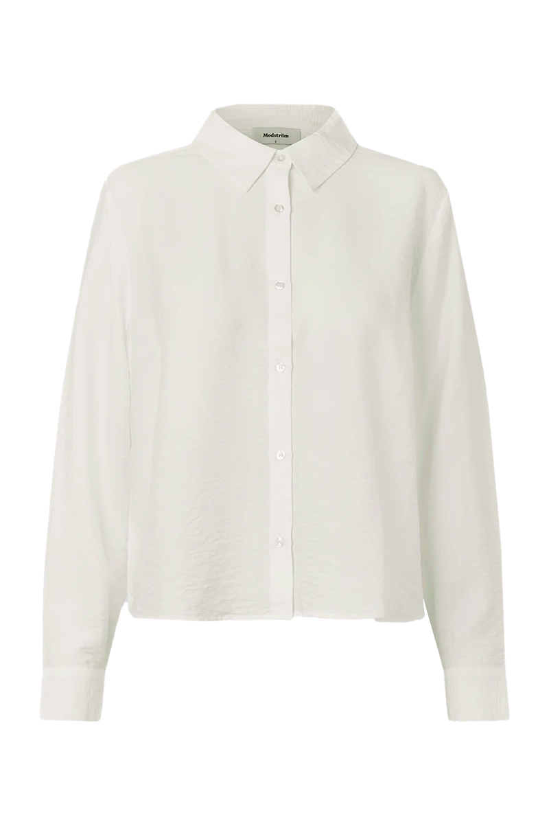 Dames blouse lange mouw ecru