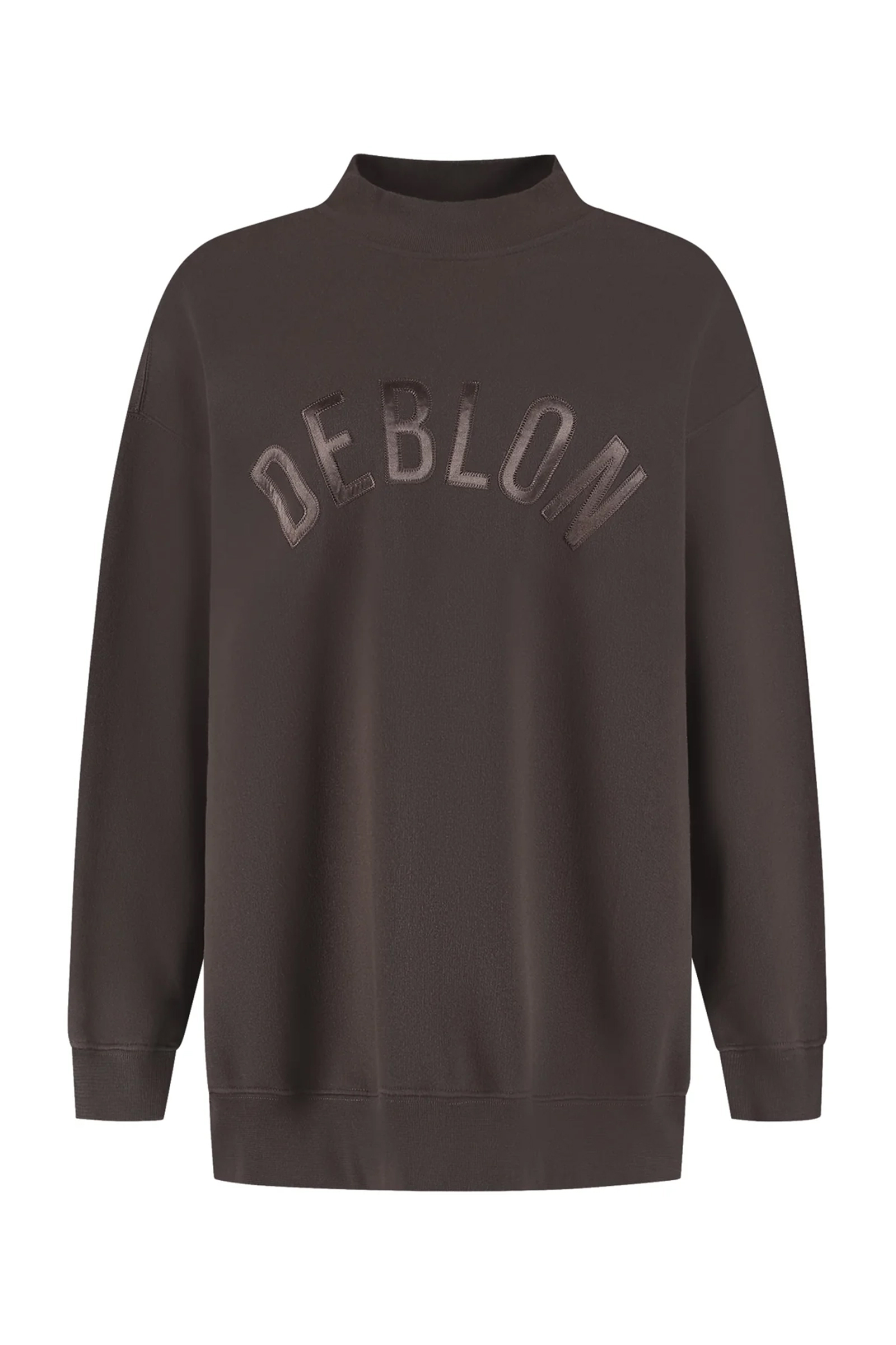 Fitness dames sweater bruin