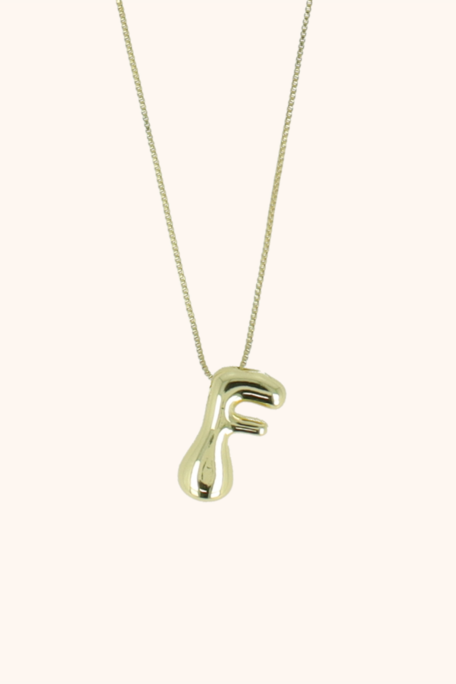 Lott Gioielli Cartoon Letter F Goud-1 2