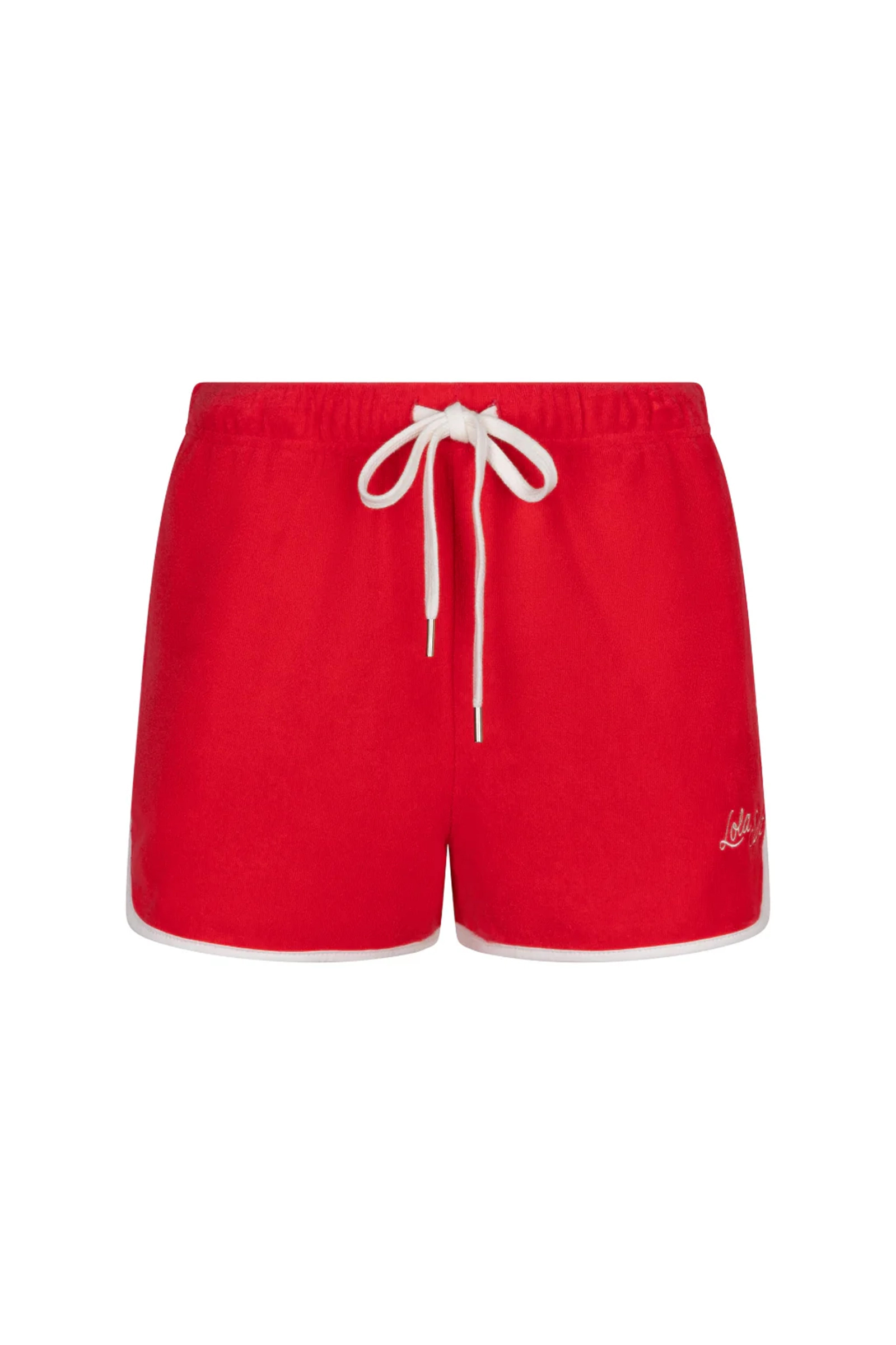 Casual dames short rood