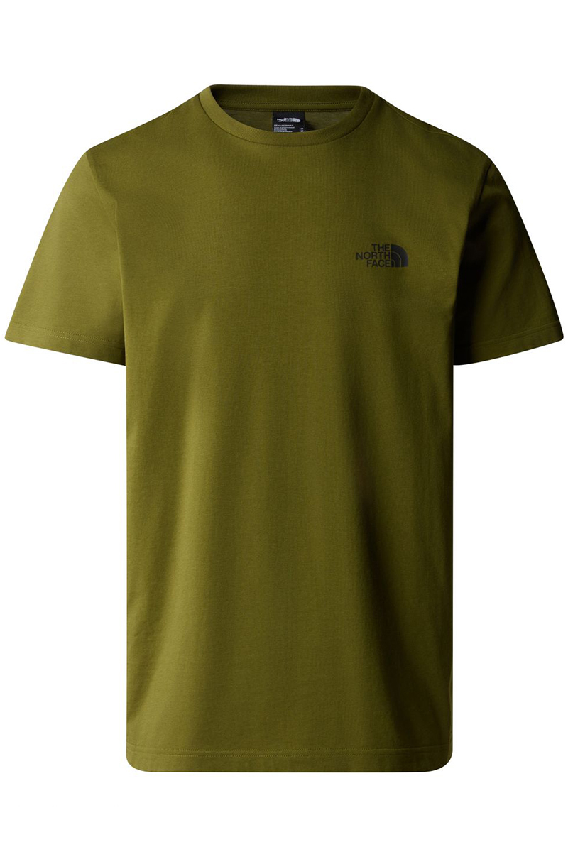 The North Face M S/S SIMPLE DOME TEE Groen-1 1