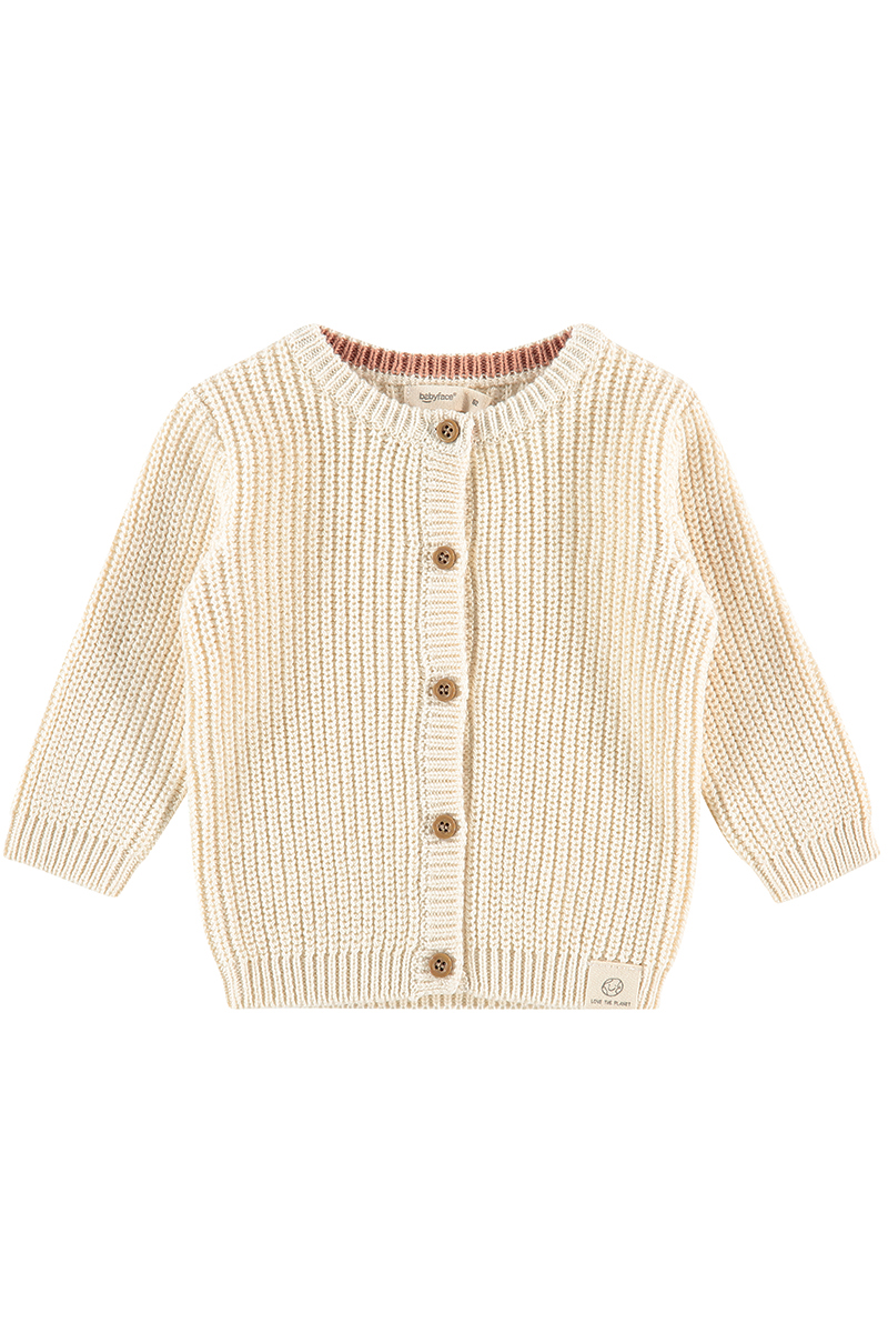 Babyface Baby cardigan Ecru-1 1