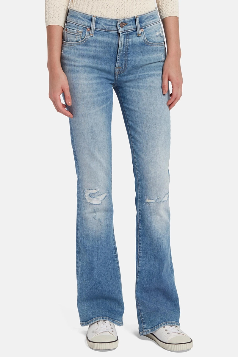 7 For All Mankind Bootcut Blauw-1 2