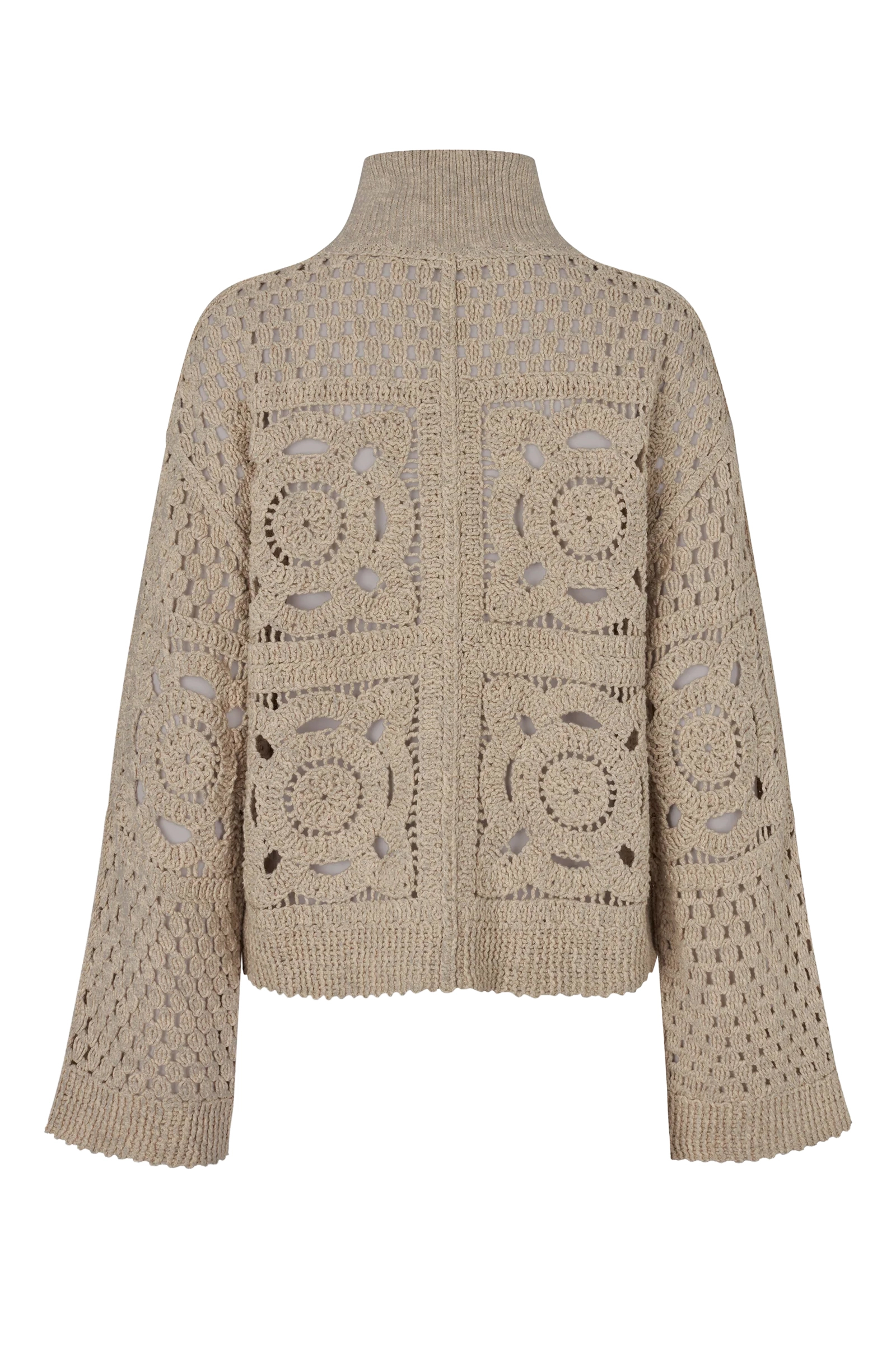 Dames vest ecru