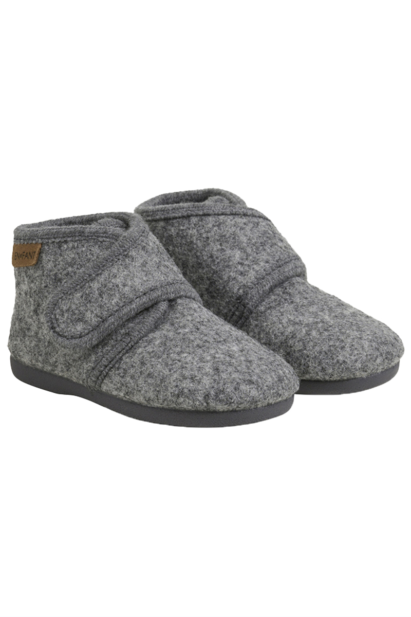 Slippers wool velcro