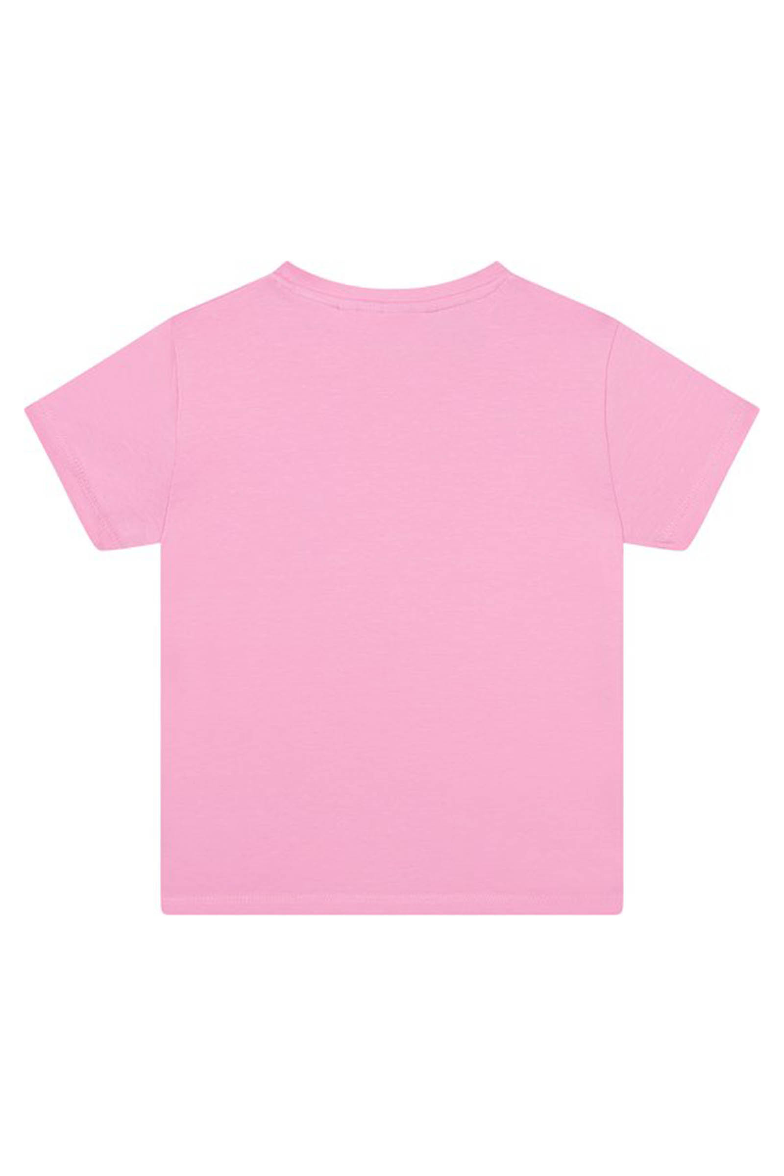 Meisjes t-shirt korte mouw rose