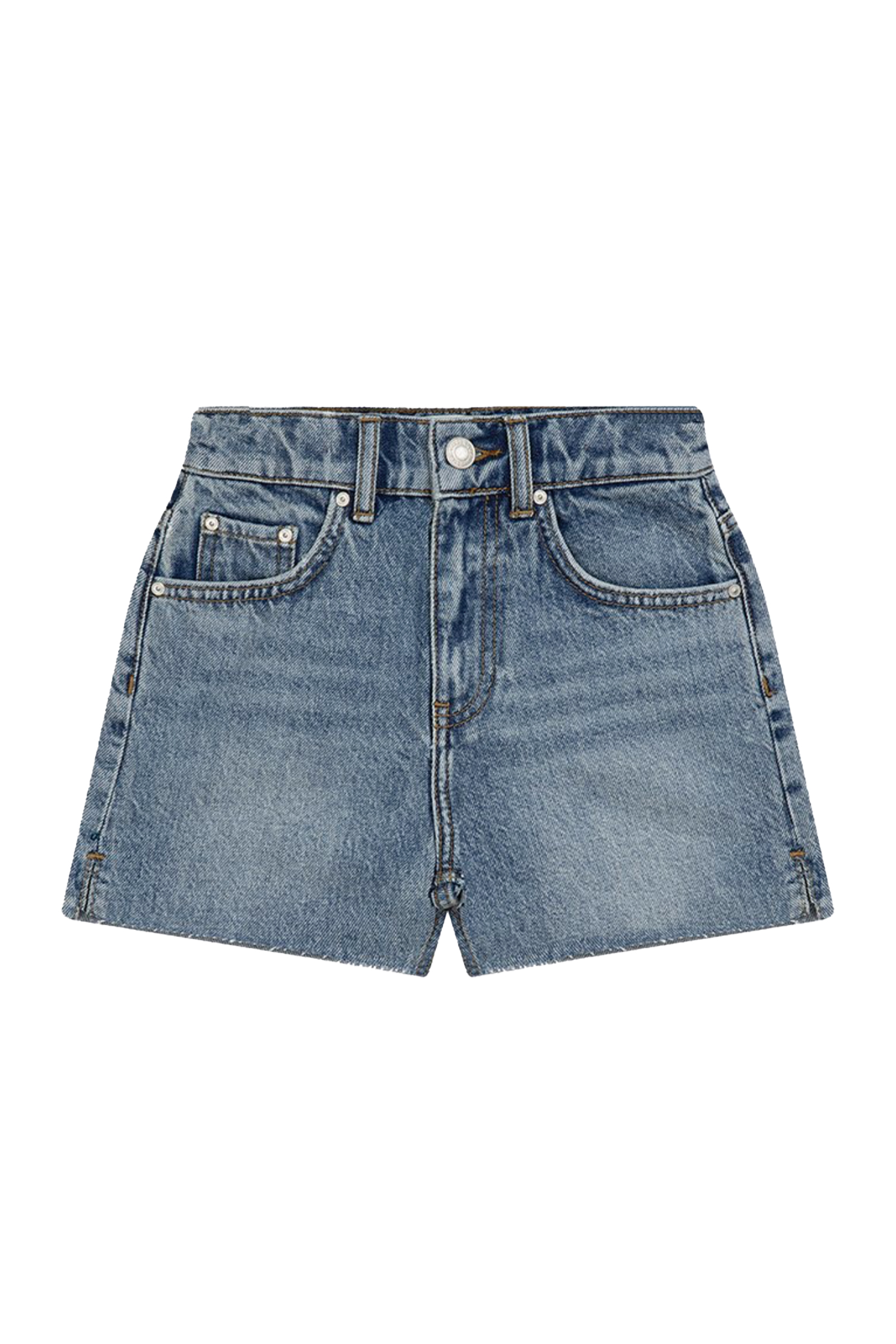 Meisjes short blauw