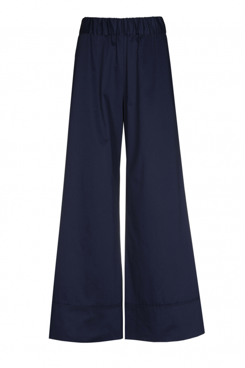Dames broek blauw