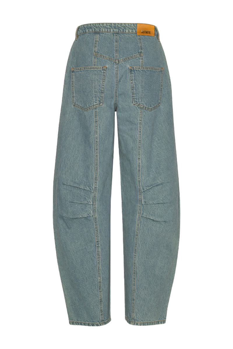 Rotate Sculptured jeans Blauw-1 4
