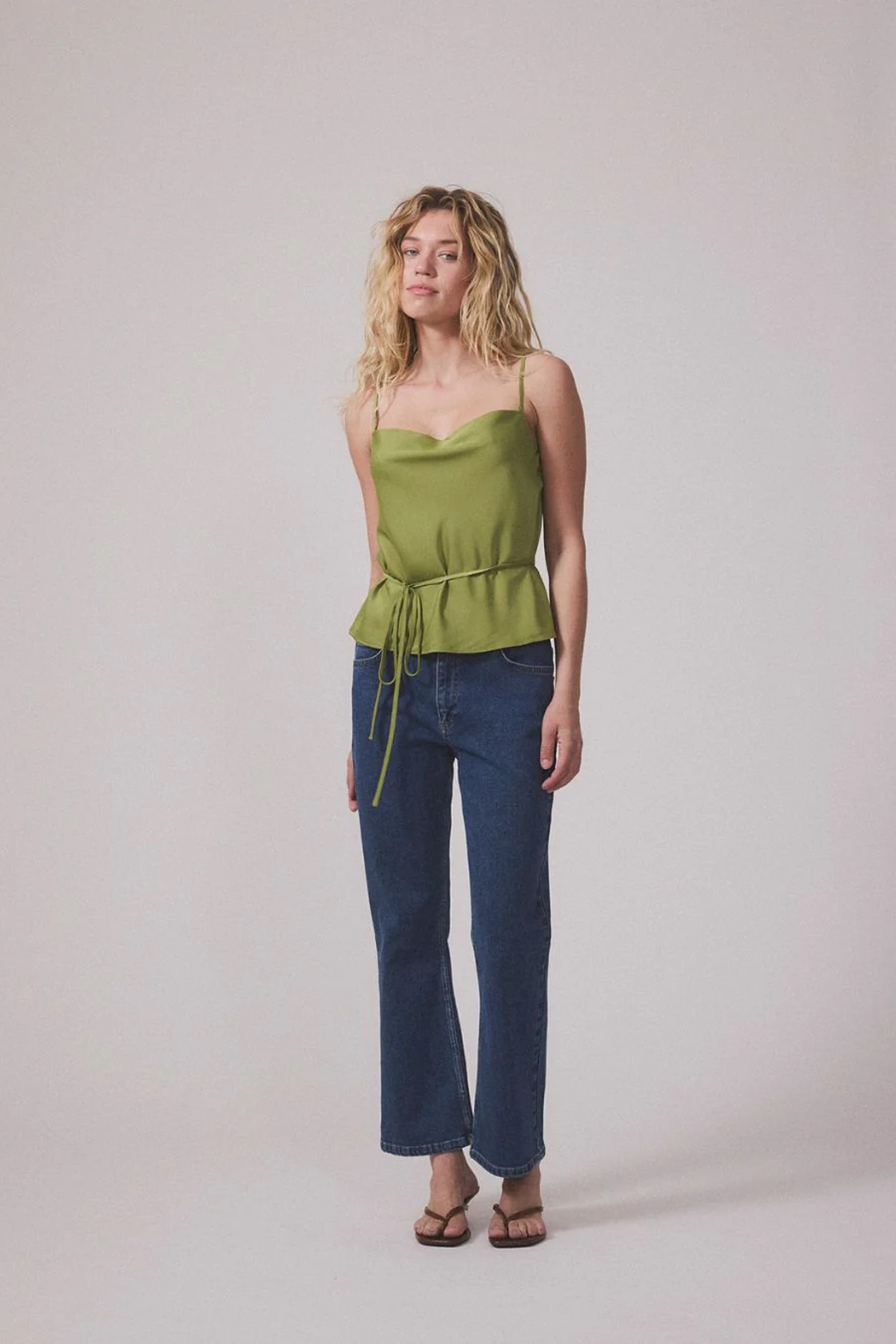 Modström Narcissa strap top Groen-1 2