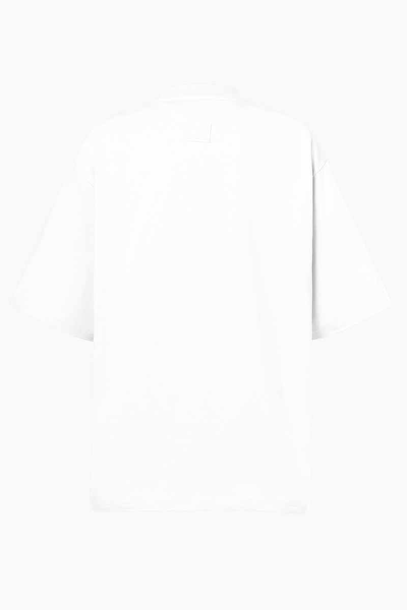 Casual dames t-shirt km wit