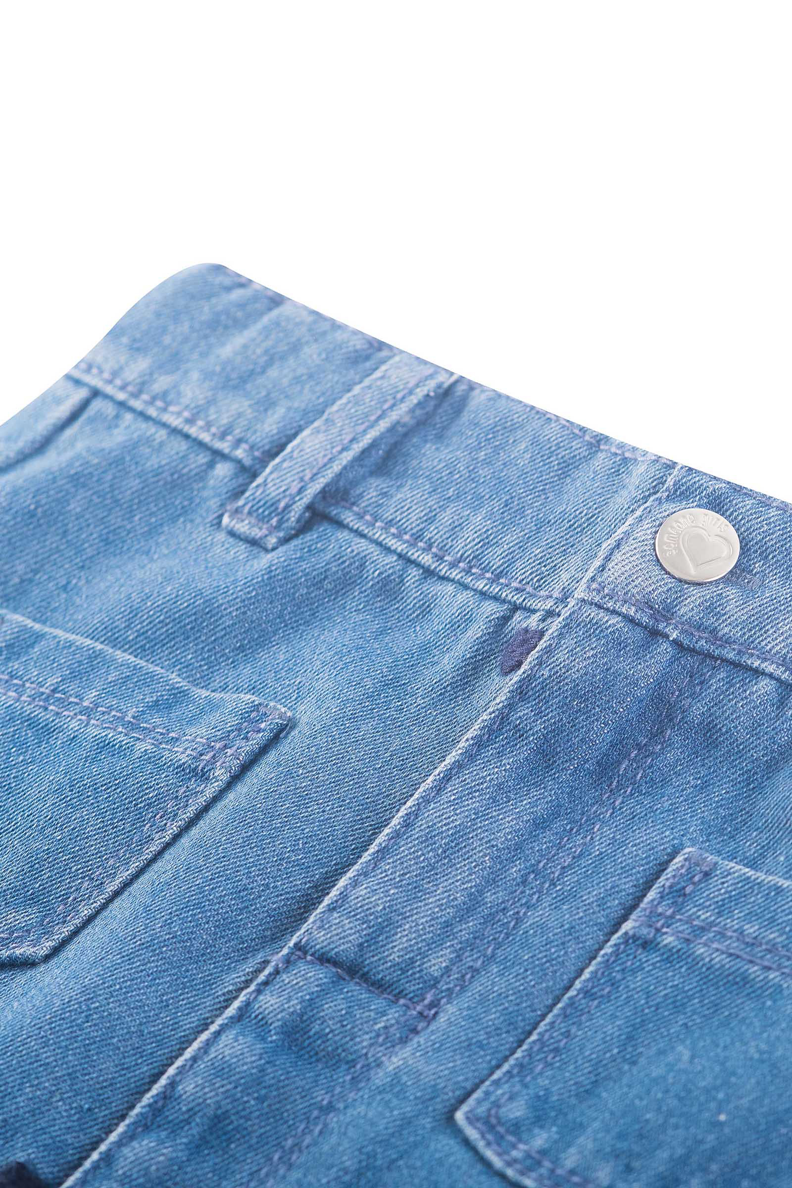 Meisjes rok blauw